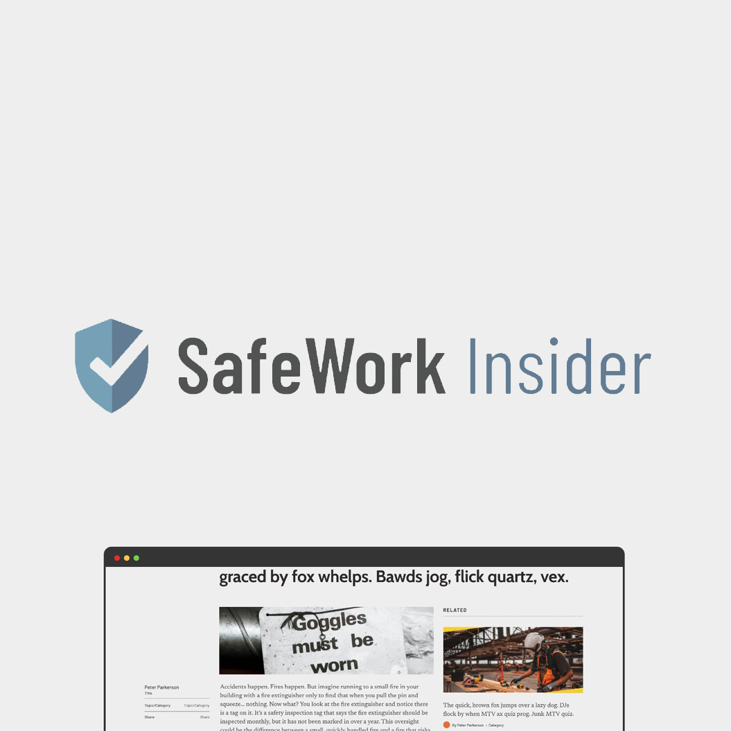 Compliance Signs: SafeWork Insider Blog