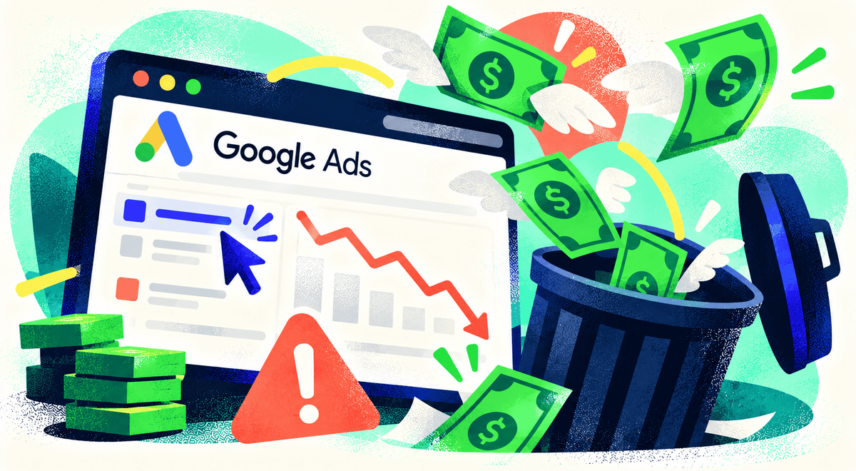 How to Stop Wasting Money on Google Ads
