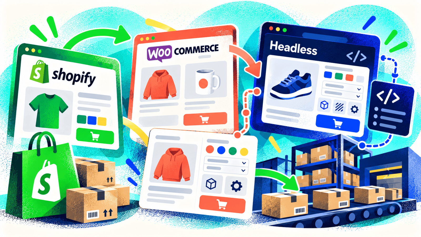 Shopify, WooCommerce, or Headless: Which Fits a Complex Product Workflow?