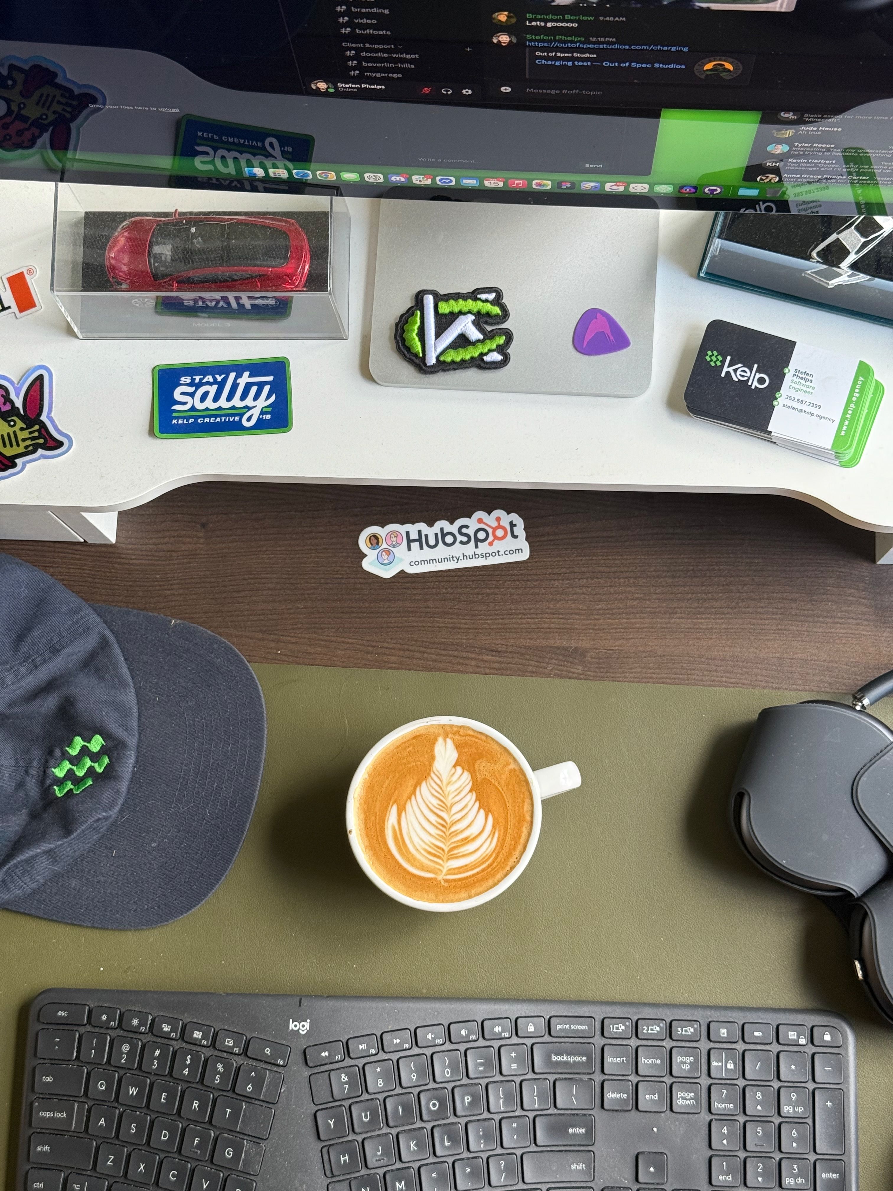 Bright office workspace with desk and chair