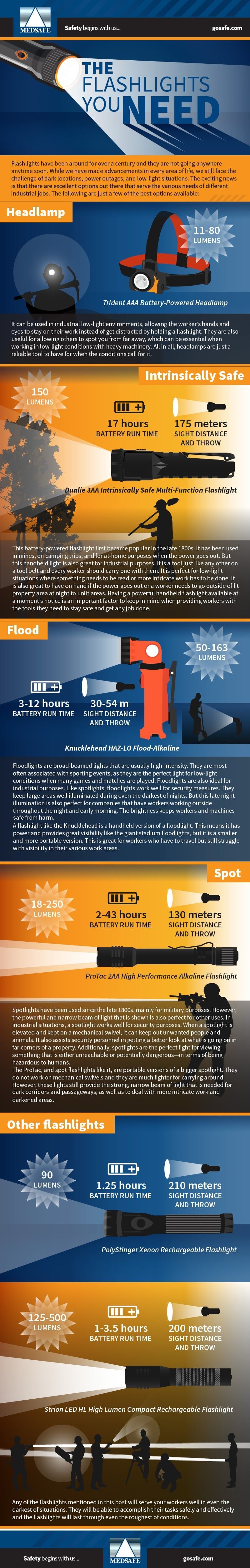 flashlights infographic