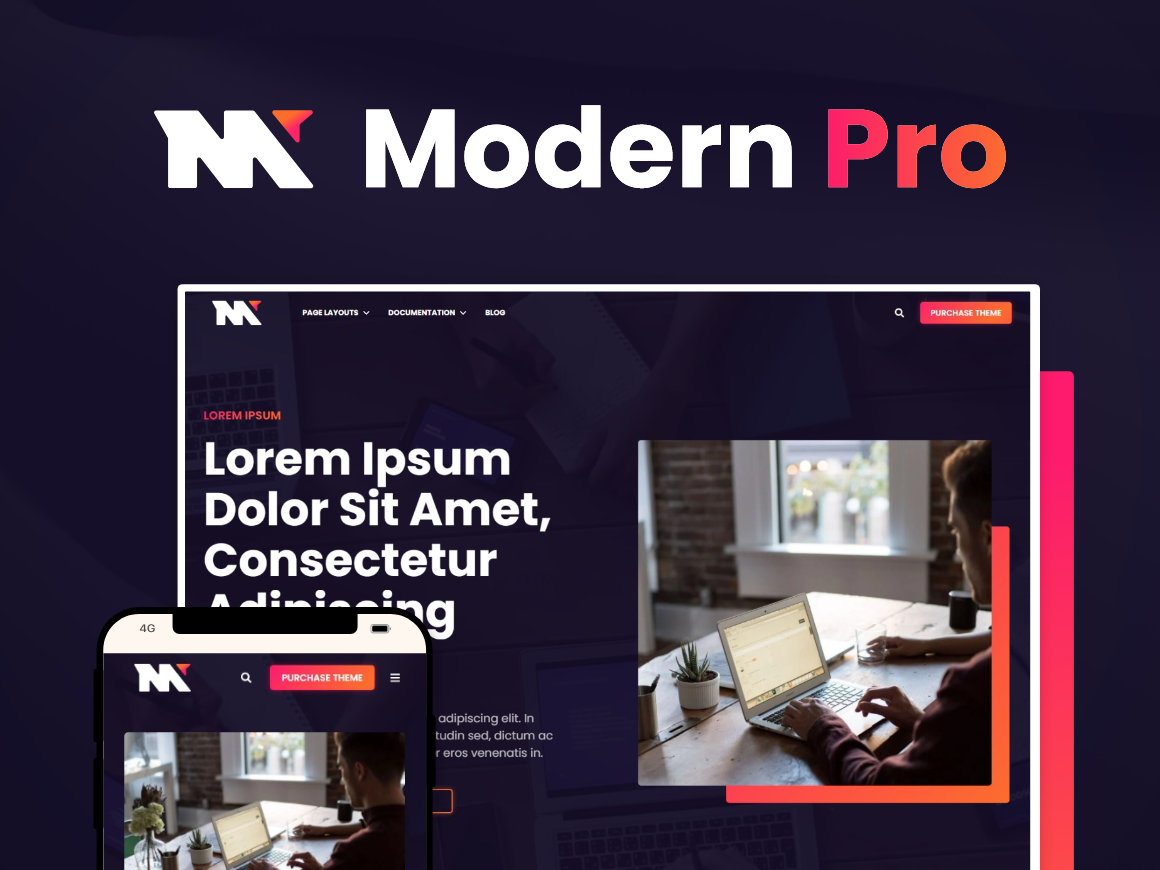 Modern Pro - HubSpot Theme