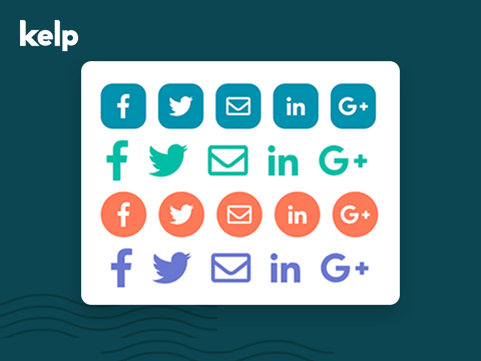 Simple Social Sharing WordPress Widget